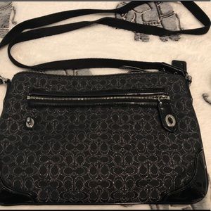 Black Coach Crossbody Bag